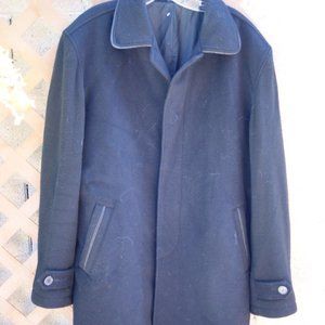 Cashmere Wool Blend Car Coat